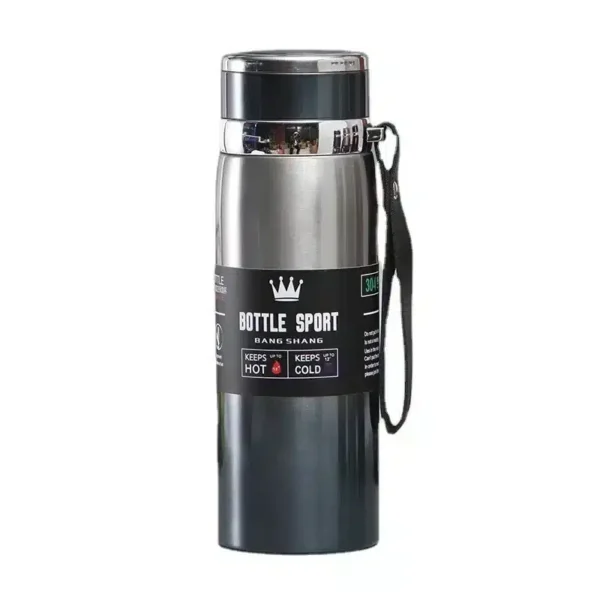 Gourde Thermos Isotherme 1Litre Acier Inoxydable