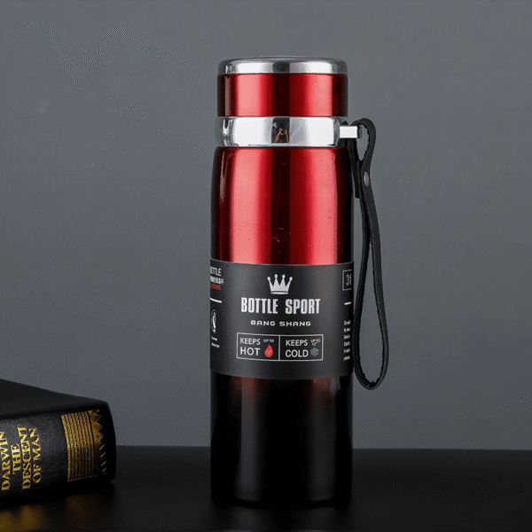 Gourde Thermos Isotherme 1Litre Acier Inoxydable