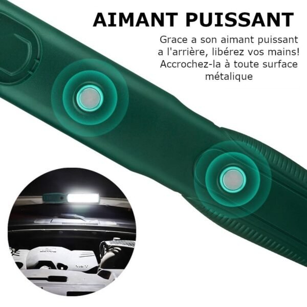 Lampe de Travail baladeuse Magnétique LED Puissante USB
