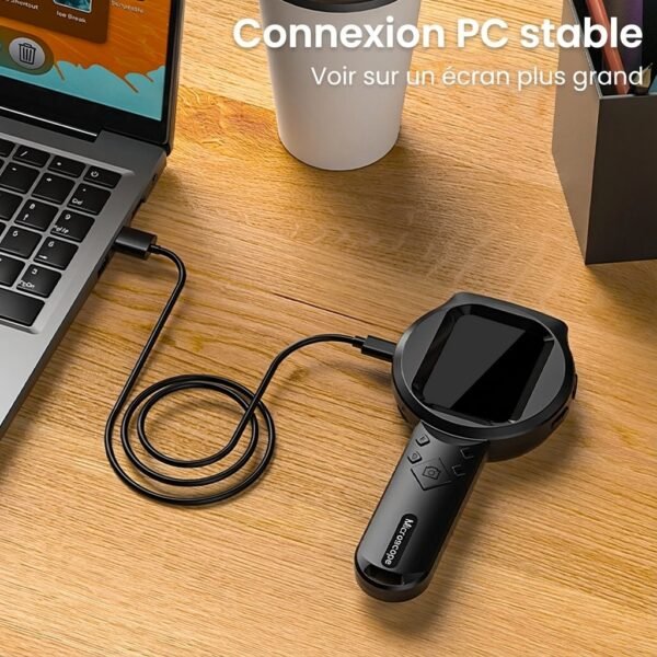 Loupe Numérique Microscope 100X avec Ecran IPS 2.8