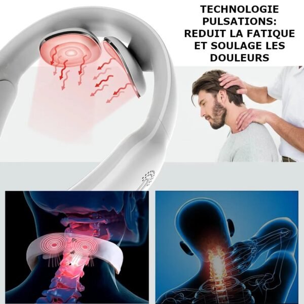 Masseur de Cou Chauffant intelligent – Physiothérapie – NeckCare