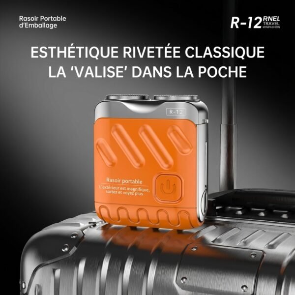 Mini Rasoir electrique rechargeable de voyage