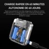Mini Rasoir electrique rechargeable de voyage