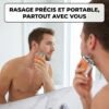 Mini Rasoir electrique rechargeable de voyage