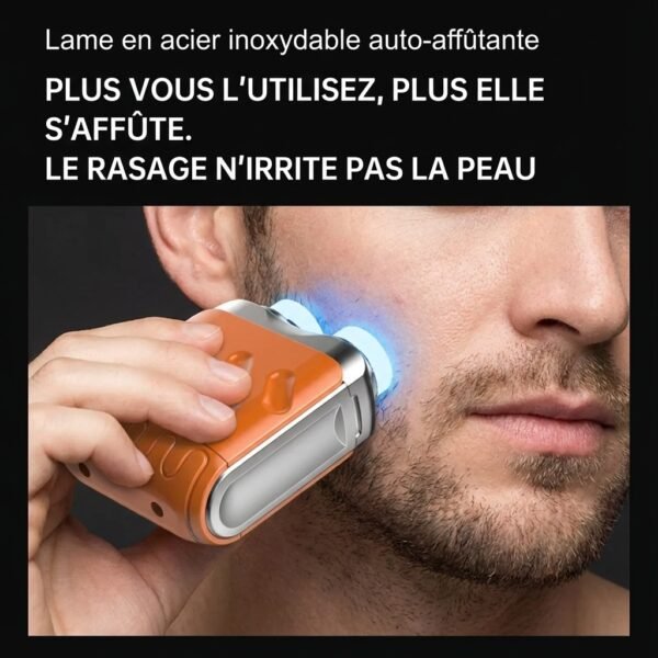 Mini Rasoir electrique rechargeable de voyage