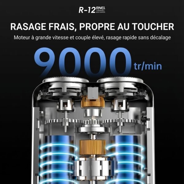 Mini Rasoir electrique rechargeable de voyage