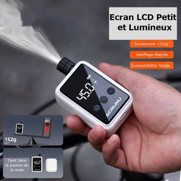 Mini Pompe à vélo électrique | Compresseur Portable