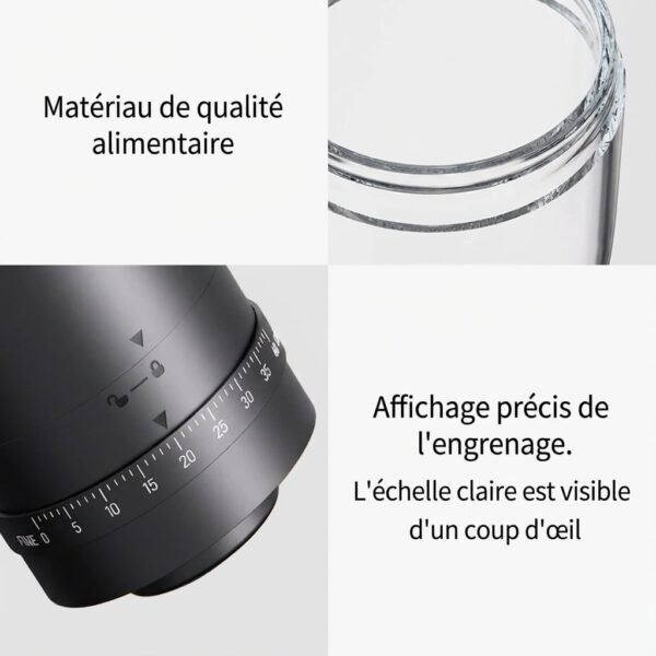 Moulin à Café électrique sans fil rechargeable