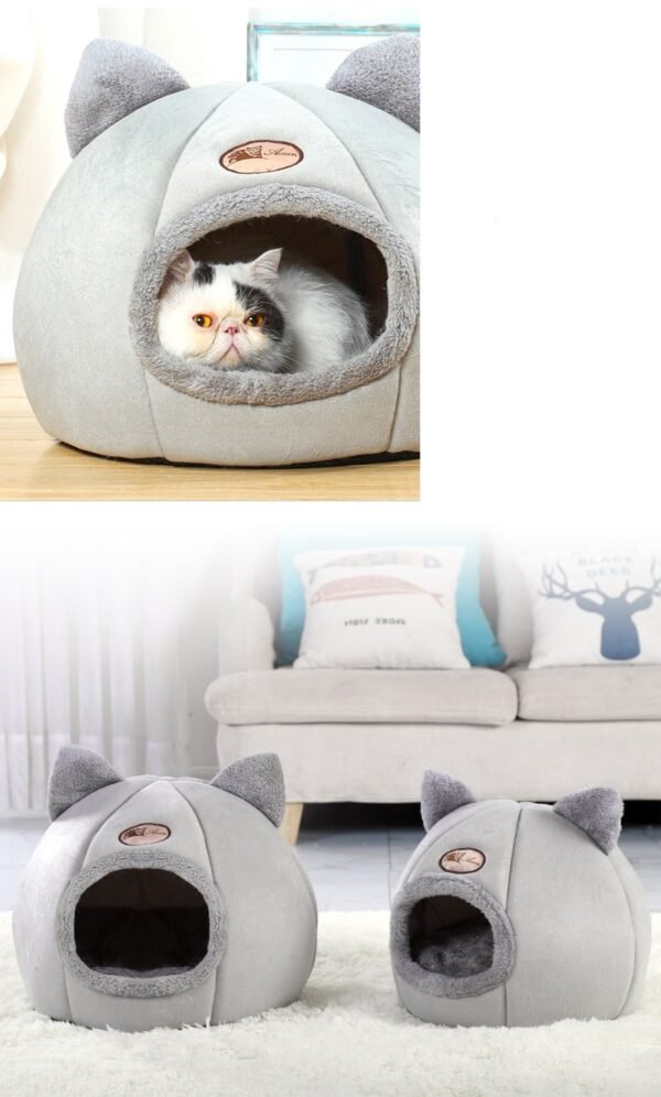 Panier pour Chat Confortable et Moelleux CatHome
