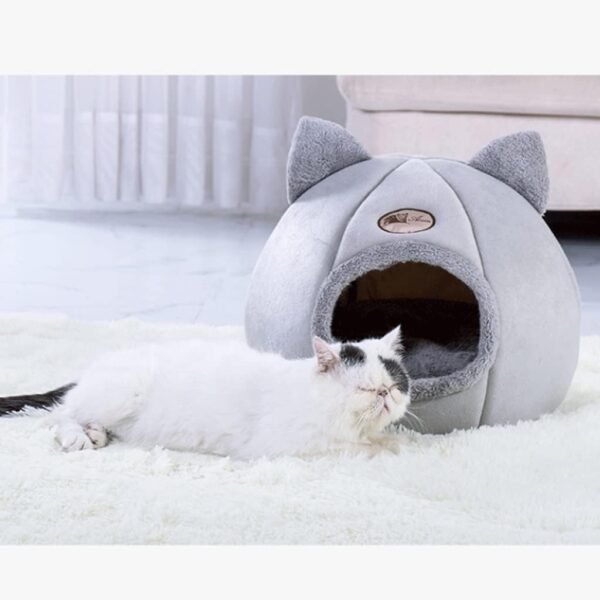 Panier pour Chat Confortable et Moelleux CatHome