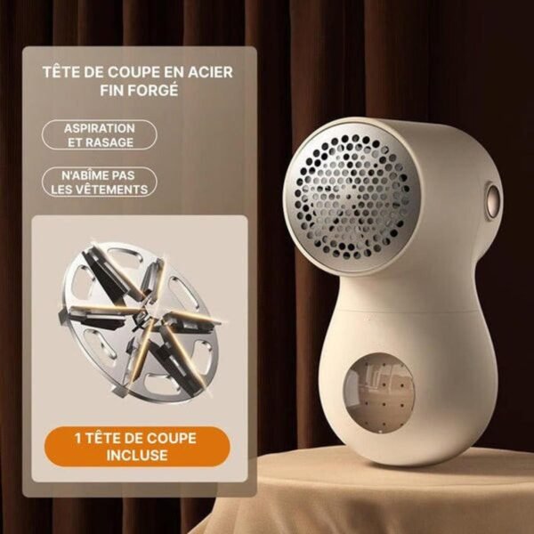 Rasoir Anti Bouloches Pour Vêtements USB