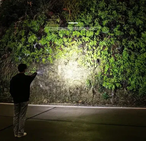 Lampe de Poche LED puissante étanche rechargeable