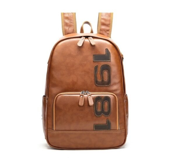 Sac a Dos de Voyage Vintage en Cuir Original