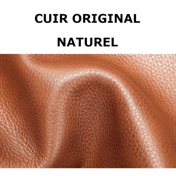 Sac a Dos de Voyage Vintage en Cuir Original