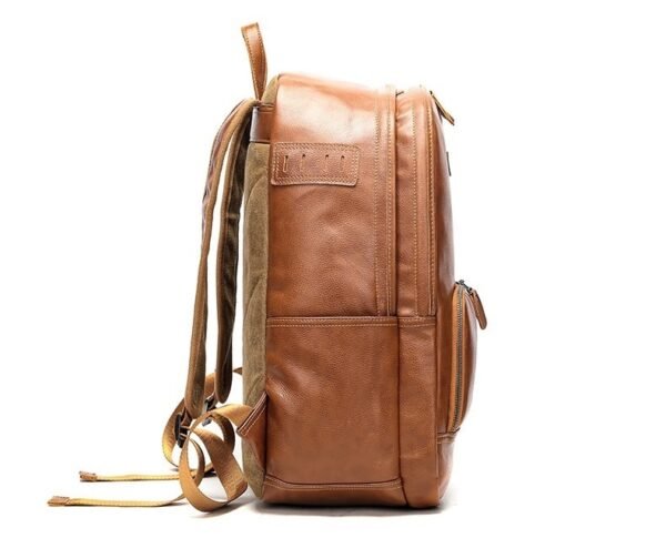 Sac a Dos de Voyage Vintage en Cuir Original