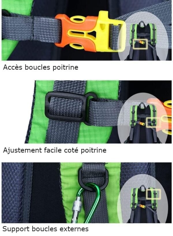 Sac a Dos Randonnée Camping de voyage 40L