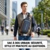 Sac à bandoulière élégant pour hommes