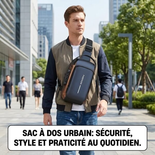 Sac à bandoulière élégant pour hommes