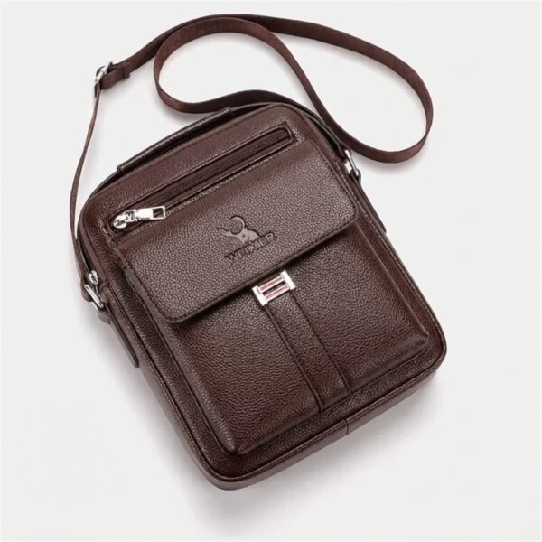 Sac a bandoulière et sacoche en cuir pour homme