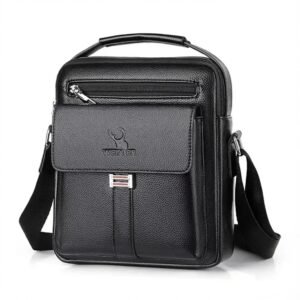 Sac a bandoulière et sacoche en cuir pour homme