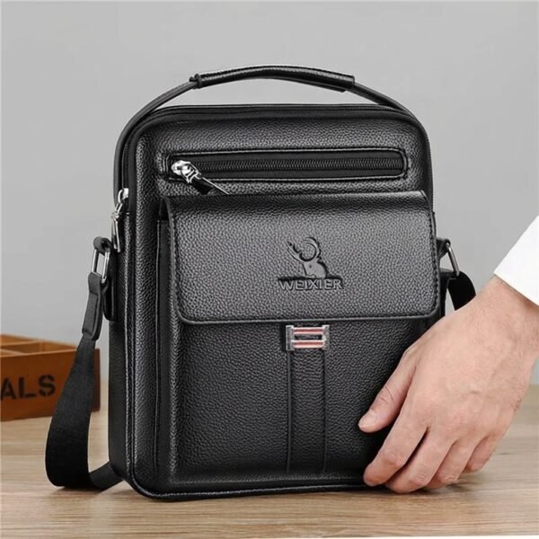 Sac a bandoulière et sacoche en cuir pour homme