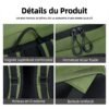 Sac à dos de pêche 50L avec supports