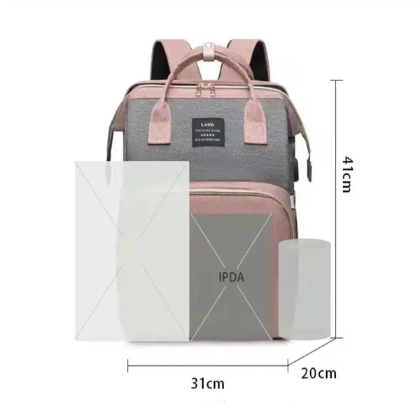 Sac a Langer Bébé – Lit Convertible BabyCare