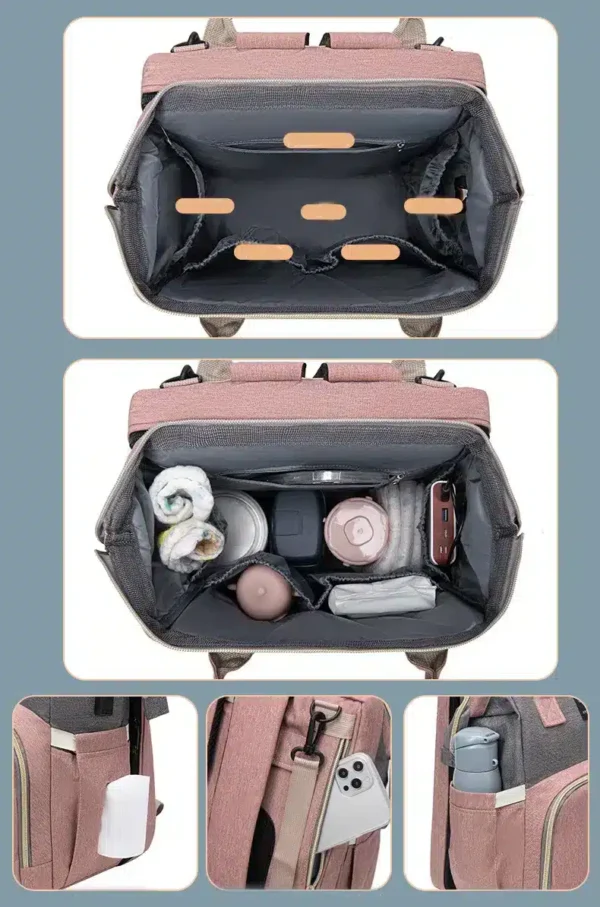 Sac a Langer Bébé – Lit Convertible BabyCare