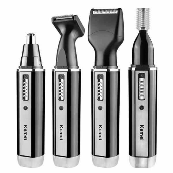 Tondeuse à Barbe et Nez rechargeable 4 en 1 pour homme