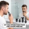 Tondeuse à Barbe et Nez rechargeable 4 en 1 pour homme