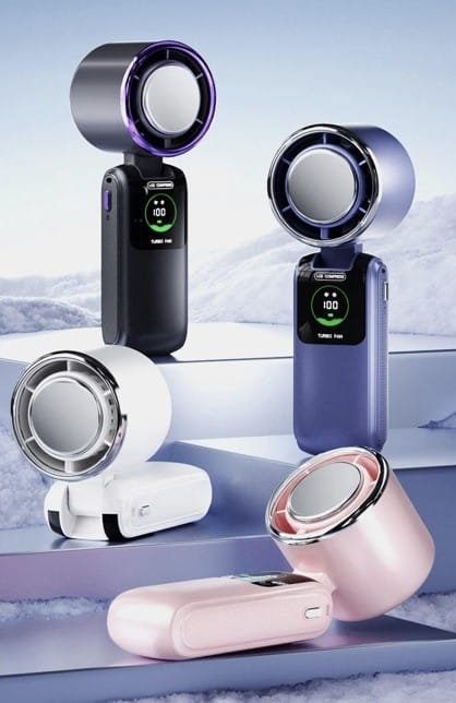 Ventilateur Portable USB Puissant Pliable Rechargeable