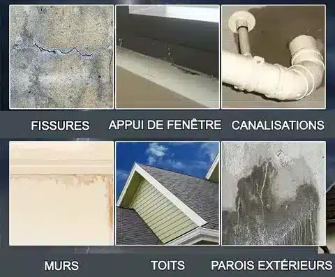 Colle transparente anti-fuites