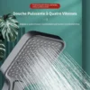 Pommeau de douche reglable haute pression