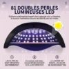 Lampe UV de séchage pour ongles professionnelle