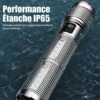 Lampe de Poche LED puissante étanche rechargeable