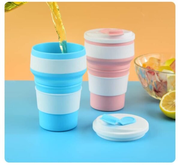 gCyeS768385e1babd46fa9d09ce74edf9a06dP.jpg Tasse pliable silicone portable étanche de voyage avec couvercle