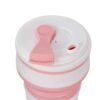 luHmSd3cf968f313344a99dfb178fa36a616am.jpg Tasse pliable silicone portable étanche de voyage avec couvercle