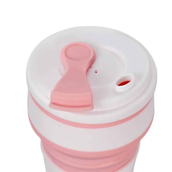 luHmSd3cf968f313344a99dfb178fa36a616am.jpg Tasse pliable silicone portable étanche de voyage avec couvercle