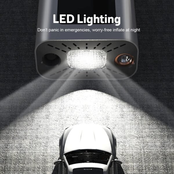 Gonfleur de pneus électrique portable intelligent