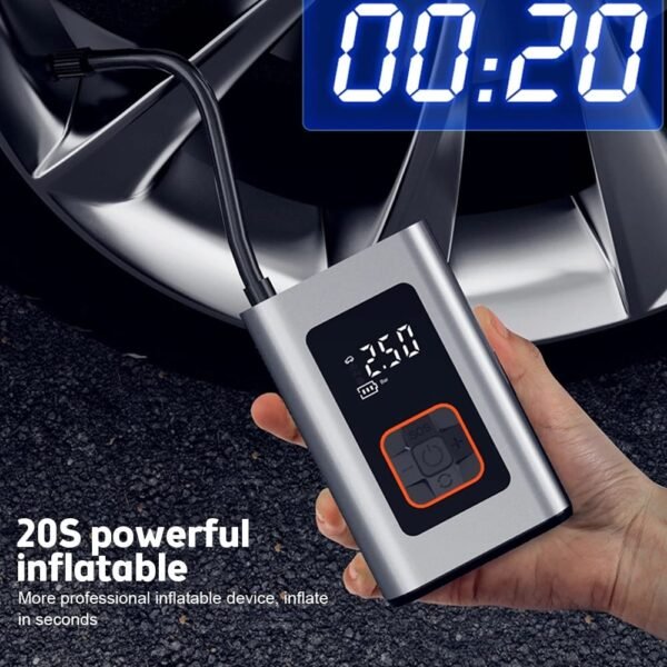 Gonfleur de pneus électrique portable intelligent