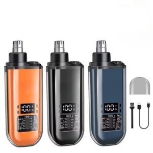 Tondeuse de Poche pour Poils de Nez et Oreilles Rechargeable