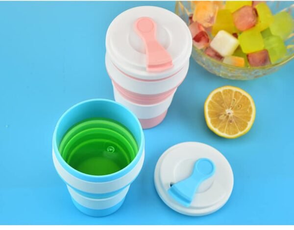 rhLLS18c8edf98ec045b89b5acb891764e9e6s.jpg Tasse pliable silicone portable étanche de voyage avec couvercle
