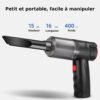 Aspirateur portable rechargeable USB