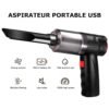 Aspirateur portable rechargeable USB