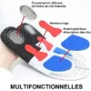 Semelles Orthopédiques respirantes avec absorption des chocs