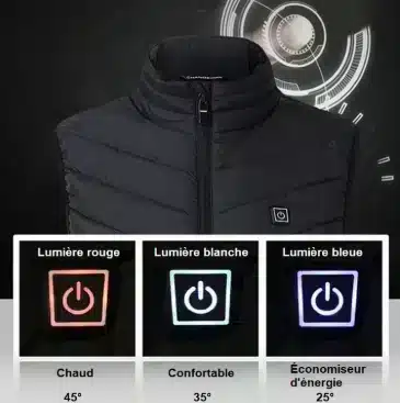 Veste Chauffante USB Sans Manches