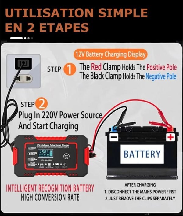 vtopS58448478262247eeadf1f4764204e320p.jpg Chargeur de Batteries Voitures/Motos intelligent 12V6A